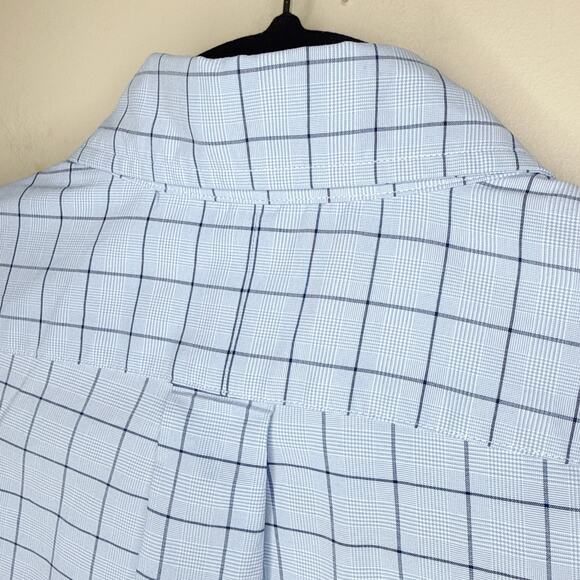 Ralph Lauren Classic Fit Performance Oxford Button Down Shirt Medium Blue Window - Picture 7 of 10